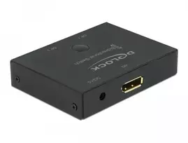 Šakotuvas Delock DisplayPort 2 – 1 dvikryptis jungiklis 8K 30 Hz
