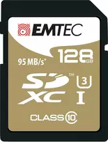 Atminties kortelė Karta Emtec Speedin Pro SDXC 128GB 10 klasės UHS-I/U3 V30 (ECMSD128GXC10SP)