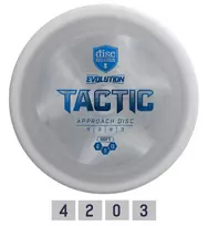 Diskgolfo diskas Midrange Driver SOFT EXO TACTIC Evolution Pilkas
