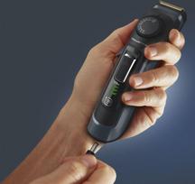 Rowenta Beard Trimmer | TN3804E0 Virtuo | Cordless | Number of length steps 39 | Black/Blue