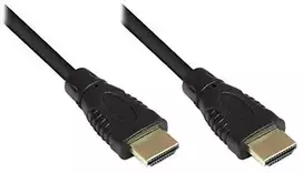 Good Connections Geros jungtys Didelės spartos HDMI laidas 2m su eterneto auksiniu kištuku juodu