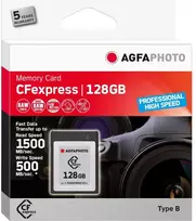 Atminties kortelė „AgfaPhoto CFexpress“ 128GB profesionalus didelės spartos