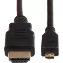 Joy-iT Micro HDMI auf HDMI Kabelis für 4K 60Hz (3 m)