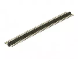 Delock kaiščio antraštė 40 kaiščio, žingsnis 1,27 mm, 1 eilutė, tiesi, 5 dalys