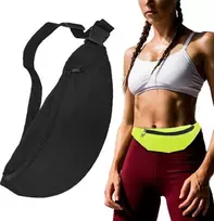 Hurtel Ultimate Running Belt krepšys raktams, piniginei, dokumentams, juodos spalvos