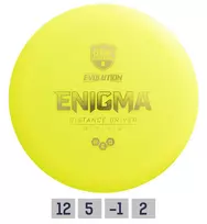 Discmania Diskgolfo diskas Distance Driver NEO ENIGMA Evolution Geltona