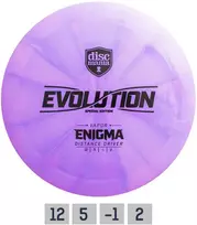 Diskgolfo diskas Distance Driver NEO ENIGMA Evolution Rožinė