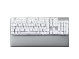 Belaidė Mechaninė klaviatūra Razer Pro Type Ultra, Orange Switch, DE išdėstymas, Balta