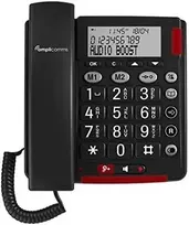 amplicomms BIGTel 48 Plus, didelis mygtukas telefono tamsiai pilkas