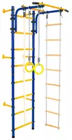 Sanro Sporto kompleksas (gimnastikos sienelė) JUNIOR ATLET mėlyna-geltona, 220x60cm