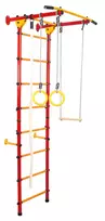 Sanro Sporto kompleksas (gimnastikos sienelė) JUNIOR ATLET LIGHT, raudona-geltona, 220x55cm