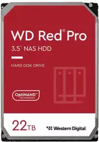 HDD WESTERN DIGITAL Raudona Pro 22TB SATA 512MB 7200 rpm 3,5" WD221KFGX