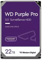HDD WESTERN DIGITAL Violetinė Pro 22TB 512MB 7200 rpm 3,5" WD221PURP