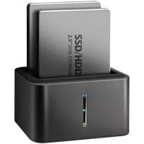 AXAGON ADSA-D25 USB 3.2 Gen 1 - 2x SATA 6G 2.5" SSD/HDD CLONE DUAL MINI dock