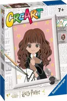 Ravensburger CreArt Hario Poterio Hermionos paveikslas, skirtas piešti pagal skaičius + rėmelį