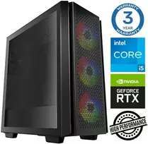 Stacionarus kompiuteris INTOP i5-12400F 32GB 250SSD M.2 NVME RTX3050 8GB no-OS (RW30442NS)