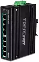 Šakotuvas Carruzzo Trendnet TI-PG80B tinklo komutatorius Gigabit Ethernet (10/100/1000) Maitinimas per Eternetą (PoE) Juoda