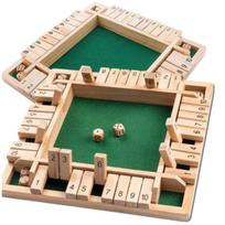 Medinis stalo žaidimas su kauliukais Shut the Box TP96