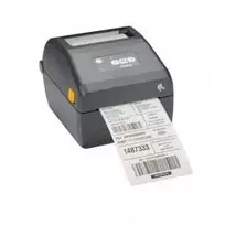Lipdukų spausdintuvas Zebra ZD421c, cartridge, 8 dots/mm (203 dpi), RTC, EPLII, ZPLII, USB, USB Host, BT, Wi-Fi, pilkas
