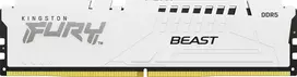 RAM Kingston KF556C40BWK2-64 64GB 5600MT/s DDR5 CL40 DIMM (Kit of 2) FURY Beast Baltas XMP | Kingstonas