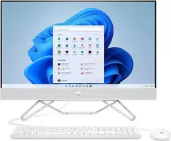 Stacionarus kompiuteris Hewlett Packard (HP) HP AIO 24-cb1009ny i5-1235U 23,8" FHD 8GB DDR4 3200 SSD512 Intel Iris Xe Graphics NoOS