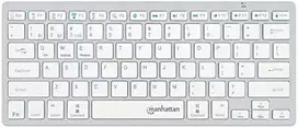 MANHATTAN Slim belaidė klaviatūra antracitinė Bluetooth 3.0/2.4GHz