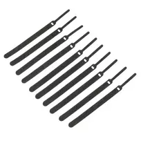 Kolink Velcro Hook and Loop Cable Ties – 10 Pack, 150mm, juodos spalvos