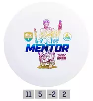 Discmania Diskgolfo diskas Distance Driver MENTOR Active Baltas