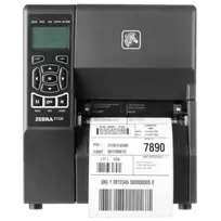 Spausdintuvas Zebra ZT231, 8 dots/mm (203 dpi), display, EPL, ZPL, ZPLII, USB, USB Host, RS232, BT (BLE), Tinklinis, Wi-Fi