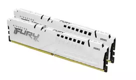 RAM Kingston KF552C40BWK2-64 64GB 5200MT/s DDR5 CL40 DIMM (Kit of 2) FURY Beast Baltas XMP | Kingstonas