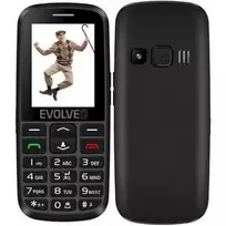 Mobilusis telefonas Evolveo EasyPhone EG mobilusis telefonas senjorams su pakroveju juoda