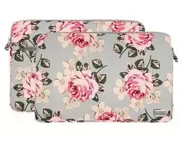 iLike Wonder nešiojamo kompiuterio dėklas 15-16 colių pilkas and roses
