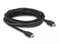 Kabelis Delock Delock - HDMI-Cabel mit Ethernet - HDMIMMNLich zu HDMMMNlich - 5 m - Juodas - Support von 8K 60 Hz, bis zu 48Gbps Datentransferrate