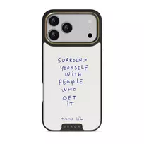Get It - iPhone 17 Pro Max Case, Elite Dark (MagSafe) / Gold