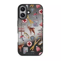 Les Alpes - iPhone 17 Case, Elite Mirror Dark (MagSafe) / Gunmetal