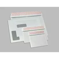 Vokas Postac C5, 162x229mm, 80g, vidus pilkas, su nuplėšiama juostele, baltos spalvos, 1vnt
