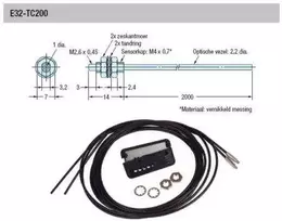 Omron Fotoschalter E32-TC200 2M