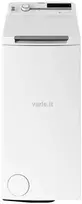WHIRLPOOL Viršutinė skalbimo mašina TDLR 7231BS EU 7kg, 1200 aps./min., D energijos klasė, Plotis 40 cm, Gylis 60 cm, Inverterinis variklis