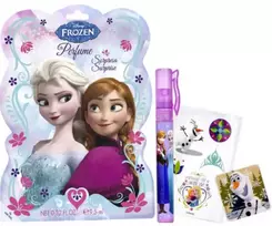 Rinkinys „Disney“: „Ledo šalies“ lipdukai ant viso kūno + „Ledo šalies“ kartoninė skirtukė + „Ledo šalies“ tualetinis vanduo mergaitėms 9,5 ml