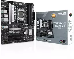 Pagrindinė plokštė ASUS Prime B650M-A II-CSM, AMD B650 motherboard, socket Socket AM5, DDR5