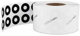 AESUBdots retro skenavimo taikiniai - 3 mm - 3000 vnt
