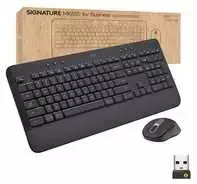 Klaviatūra Logitech MK650 verslui Graphite