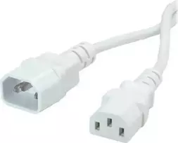 Maitinimo kabelis Value Monitoriui PowCable IEC 1,8 m balta (19.99.1516-50)