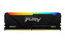 RAM „Kingston KF436C18BB2A/32“ 32GB 3600 MT/s DDR4 CL18 DIMM FURY Beast RGB | „Kingston“