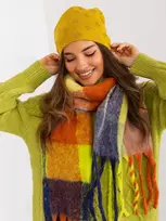 Kepurė Wool Fashion Italia Cap-AT-CZ-2325.86-alyvuogių