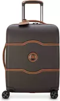 „Delsey Chatelet Air 2.0“ vežimėlis, kietas apvalkalas, rudas, 38 l, polikarbonatas (kompiuteris)