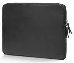 Trunk Leather Sleeve do MacBook 14" juodas