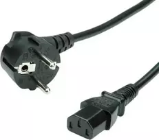 Oem Roline Schuko-IEC C13 maitinimo laidas, 3m, 10A, juoda (1030-08-19)