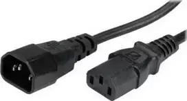 VALUE monitoriaus maitinimo kabelis 3 m, 3 m, C14 jungtis, C13 jungtis, 250 V, 10 A