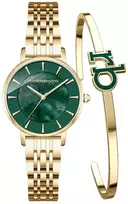 RoccoBarocco Laikrodis moterims ROCCO BAROCCO dėžutėSET RB.4659L-04M(zo506d)